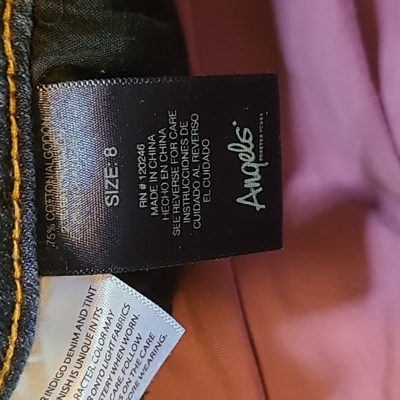 Angels Curvy Convertible Jeans - Picture 4 of 5